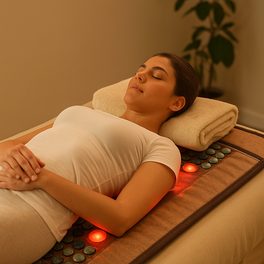 Crystal Mat Infrared Heat Therapy at Numo Acupuncture